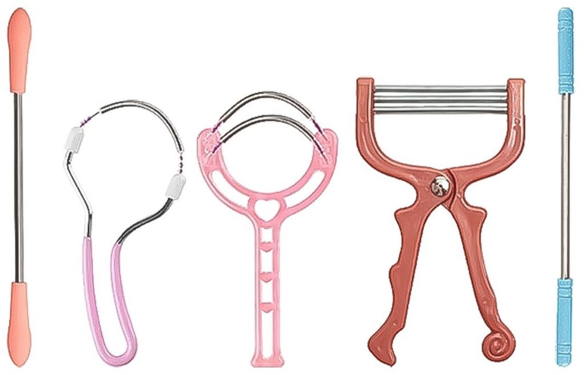 Allecto - Gezichtsbeharing Verwijderaar - Epilator - Roestvrij Staal - Voor Fijne Haartjes - Snel en Eenvoudig - Voor Gezicht en Lichaam