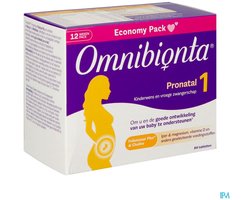 Omnibionta Pronatal 1 Foliumzuur Plus 84 tbl