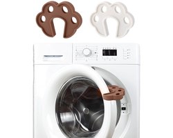2x Silicone Deurstopper voor Wasmachine - Ventilatie & Geurpreventie