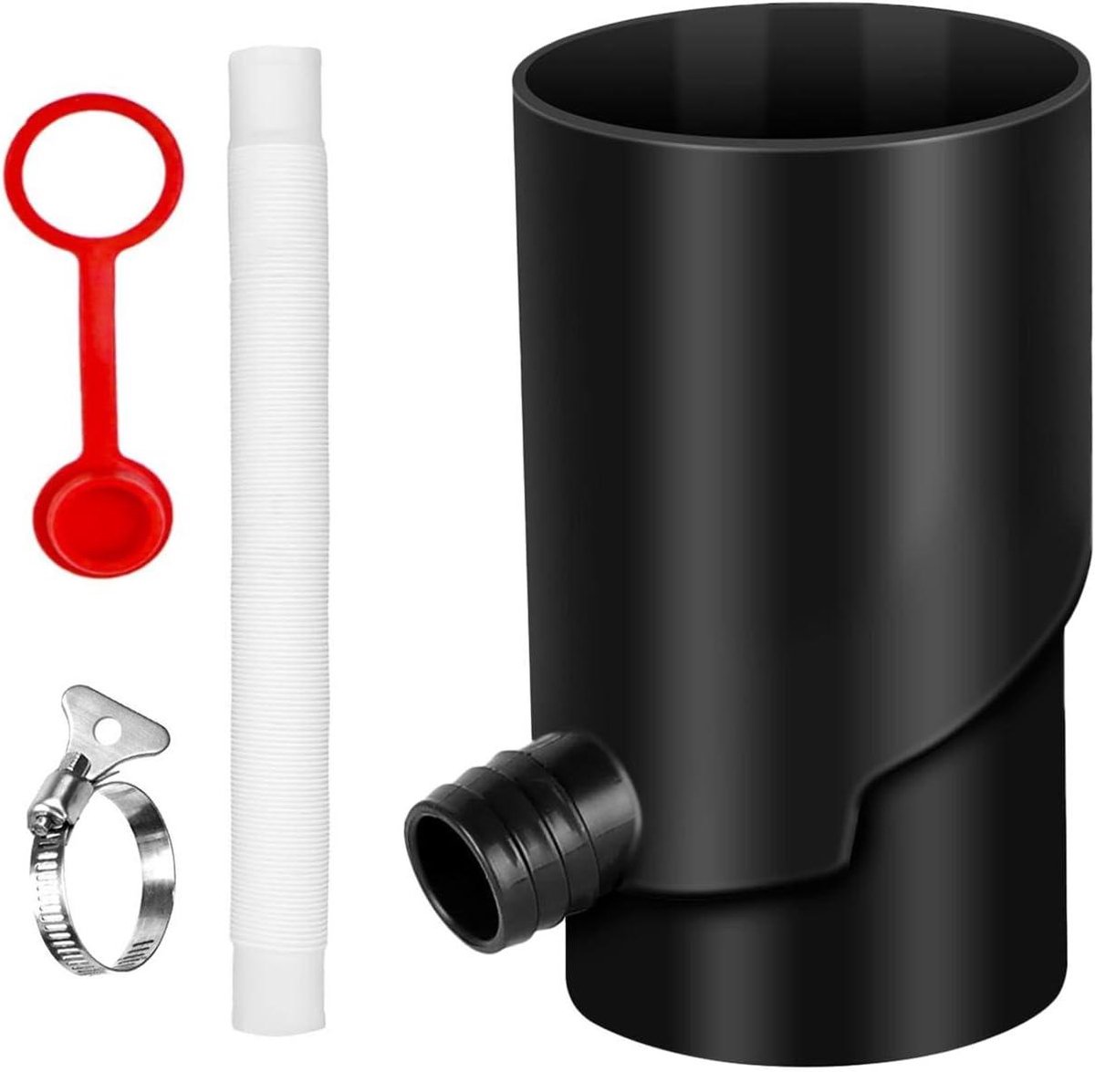 Regenwateropvangvat - Regenton Kit - Tuin Bewateren - UV-bestendig - 1 stuk - Groen