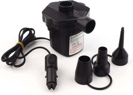 Auto Luchtbed - Opblaasbaar Automateras - Inclusief 12V Pomp, 2 Kussens en Tas - 140 x 80 cm van Merkloos — afbeelding 4