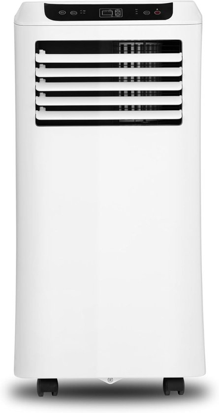 Draagbare mobiele airconditioner 7000 BTU met wifi, ontvochtiger, ventilator, luchtreiniger en raamafdichting