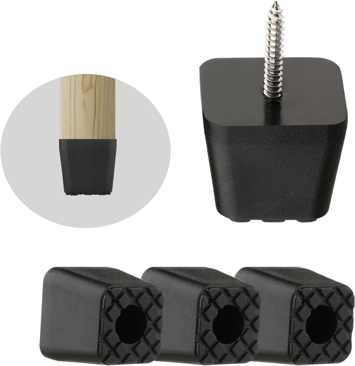 Trapeziumvormige antislip pad voor meubels, beschermkussen voor tuinmeubelen voeten, water