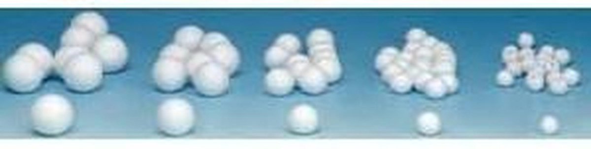 Wattenbollen - Knutselmateriaal - Creatief bezig zijn - Zacht en absorberend - 35 stuks - Wit