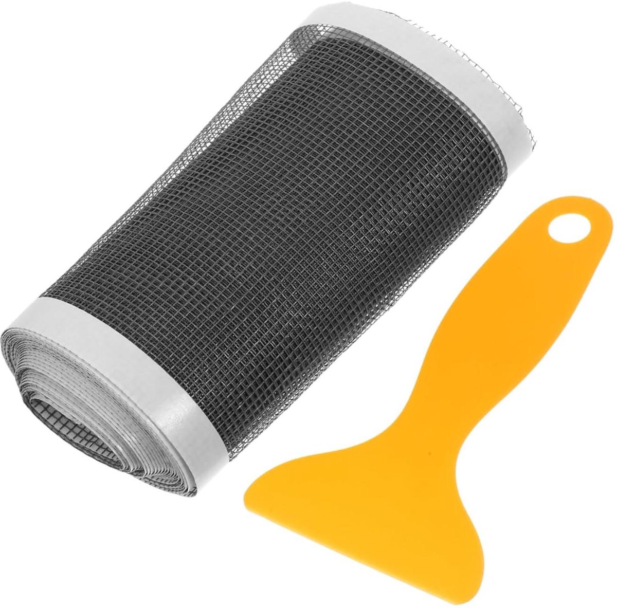 Haaropvanger Doucheafvoer - Afvoer deksel - Douche Schoonhouden - Zelfklevend Gaas - 400 x 11.7 cm - Donkergrijs