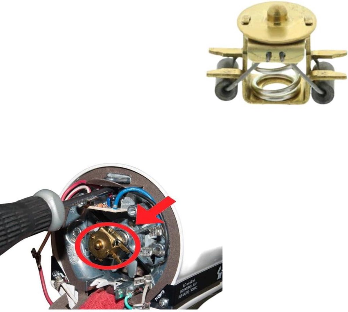 Centrifugaalregelaar - Toerentalregelaar - Apparaat Reparatie - Universele Pasvorm - 30 gram - Zwart