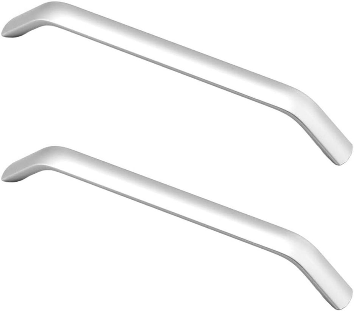 Robuuste 160mm Meubelgrepen van Aluminium Legering - Set van 2 Deurgrepen voor Kasten en Lades in Zilver