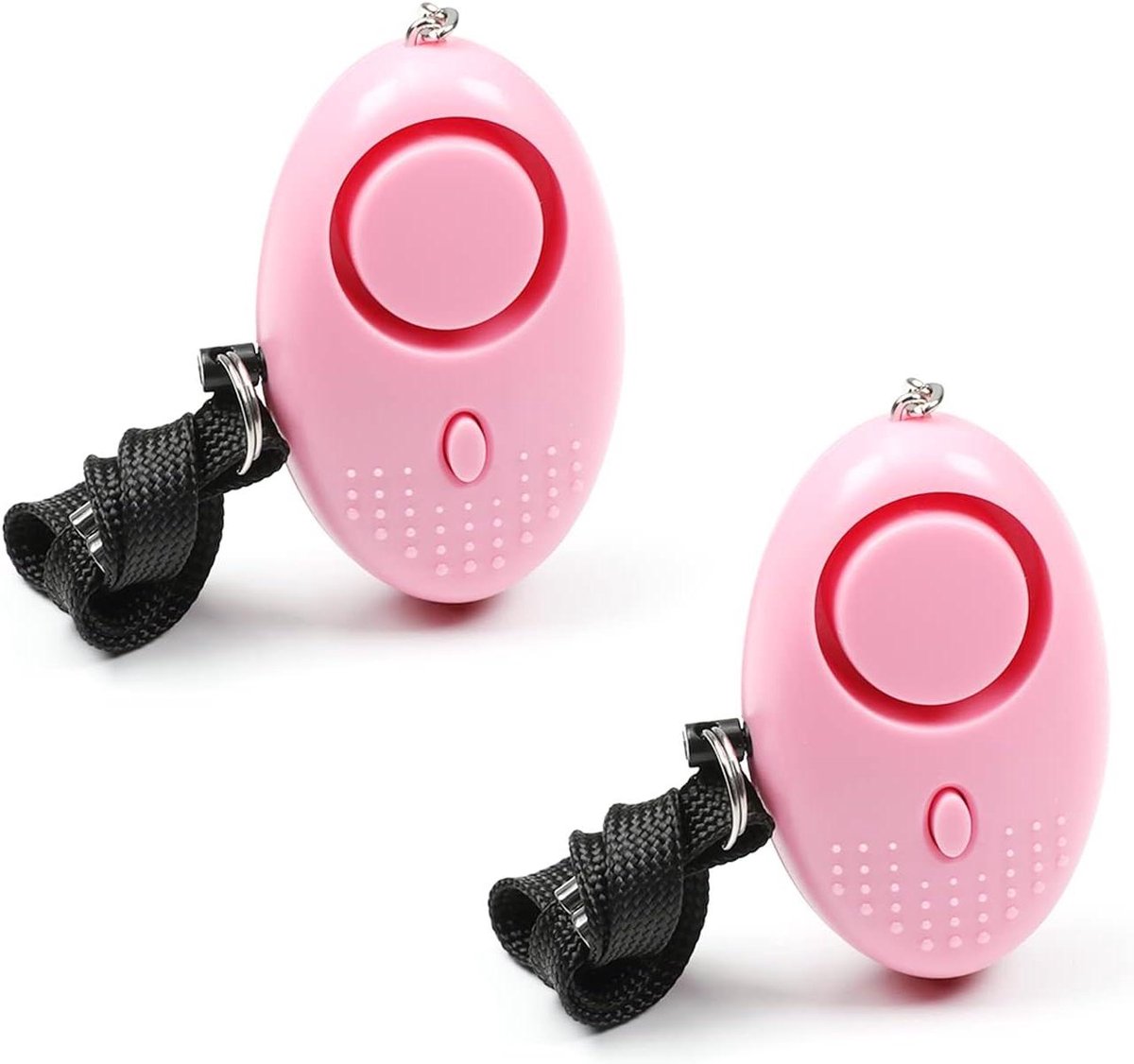 Persoonlijk Alarm - Veiligheidssirene - Voor Noodgevallen - 120db Geluidsniveau - 2 Stuks - Roze