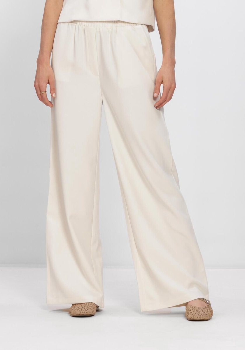Ydence Pants Yade Broeken Dames - Ecru - Maat L