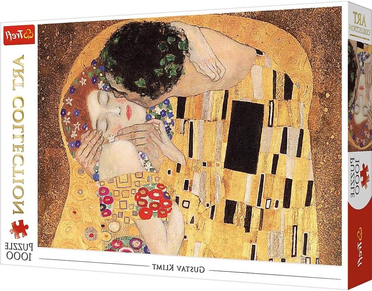 Legpuzzel - Kunstpuzzel - Ontspanning thuis - Reflecterend papier - 1000 elementen - De Kus