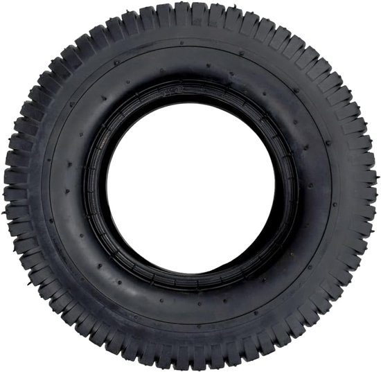 Kruiwagenband Rubber - Vervangband - Zwaar Werk - Lekvrij Ontwerp - 13x5.00-6 - Zwart — afbeelding 2