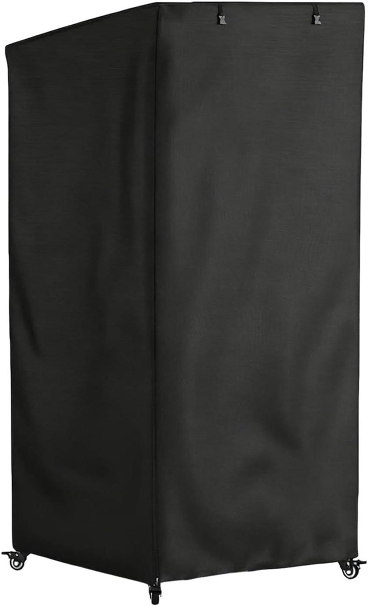 Kattenhuis Afdekking - Buitenhoes - Bescherming Buiten - All-weather Comfort - 5 x 25 x 5 cm - Zwart