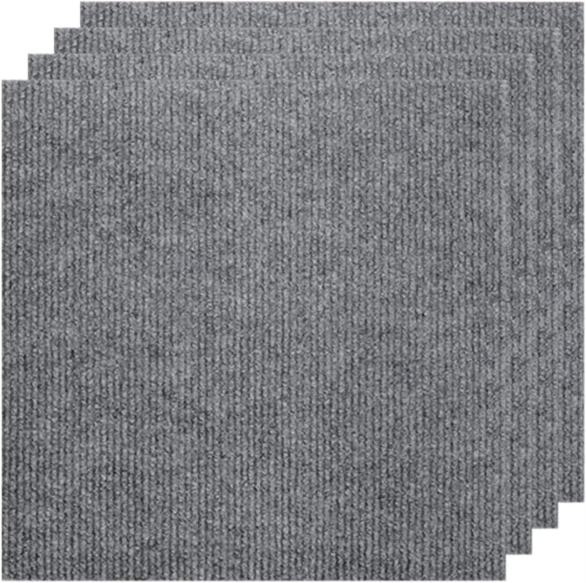Thuistapijttegels 12x12 inch antislip zelfklevende tapijttegels stapelhoogte, schillen en