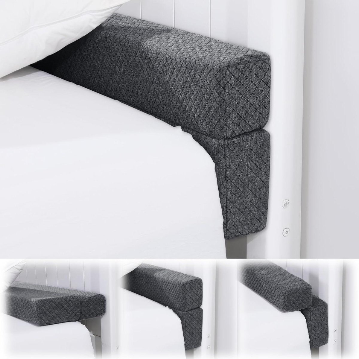 Bed Spleet Vuller - Hoofdbord Kussen - Naden Dichten - Verstelbaar Ontwerp - 60 x 9.8 x 3 