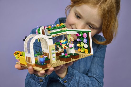 LEGO Friends Creatieve Bloemenwinkel Bouwpakket voor Kinderen met Bloemen en Speelgoedwinkel 42693