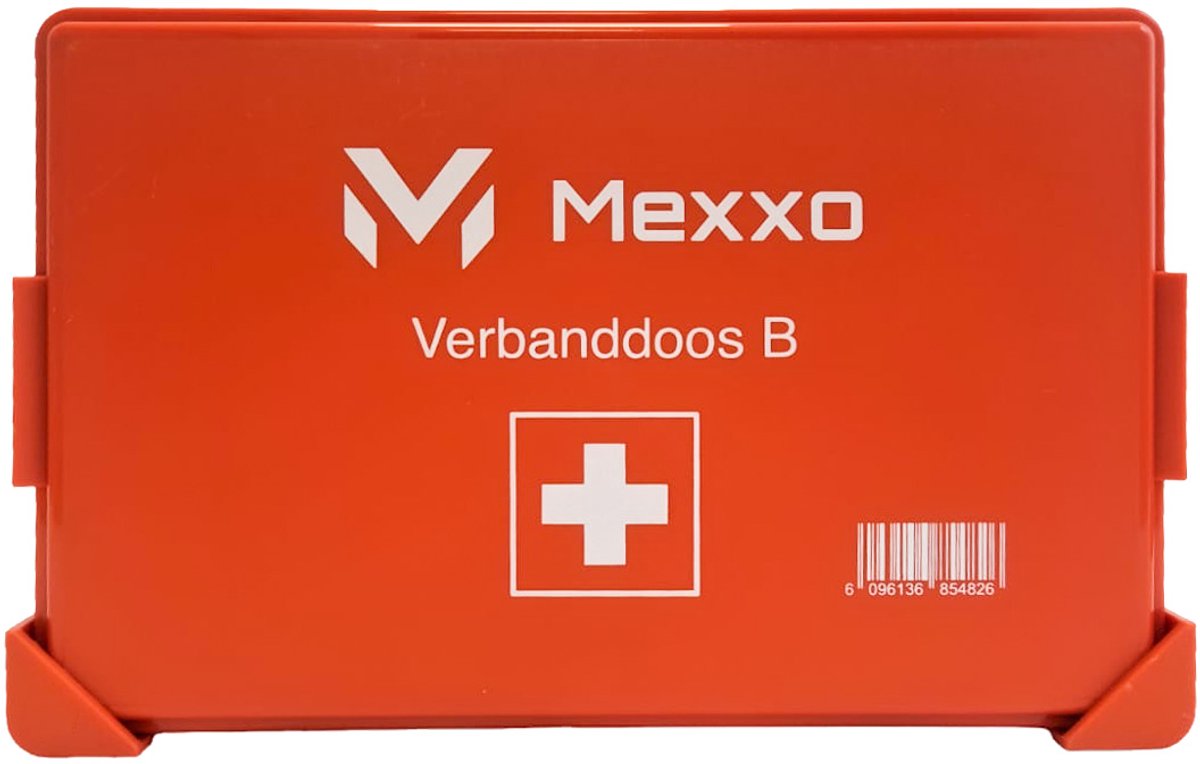 Cover van Mexxo verbandkoffer - EHBO wandhouder - goedgekeurd