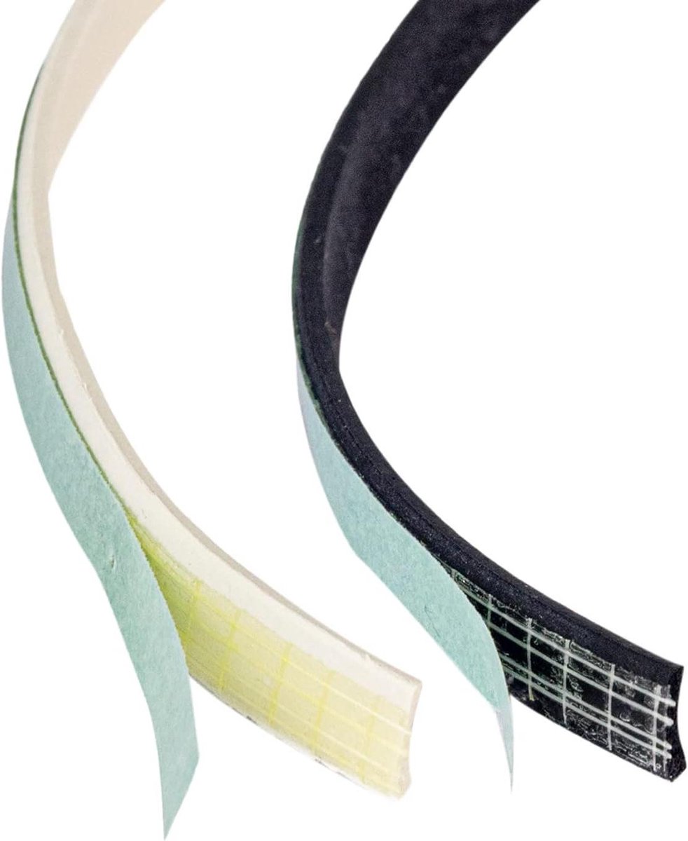 Vensterafdichting - Zelfklevende tape - Tochtvrij maken - EPDM rubber - 90 meter - Wit