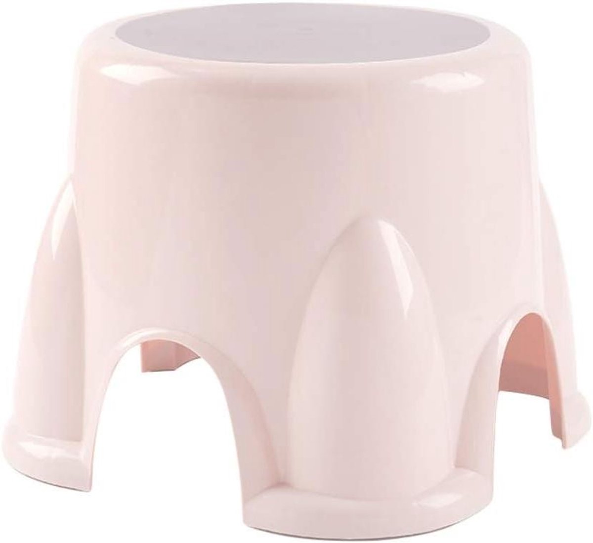 Badkamer Kruk - Hulp Krukje - Veilig Staan - Antislip Onderkant - L30cm - Roze
