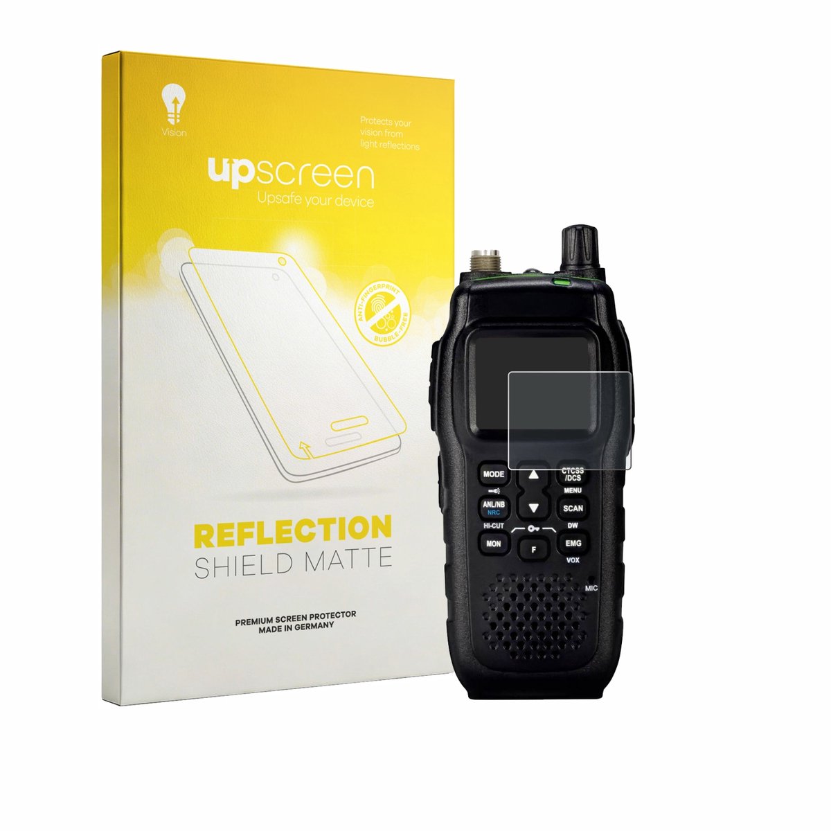 upscreen - Screenprotector voor President Randy III+ - Folie Beschermfolie anti glare matte