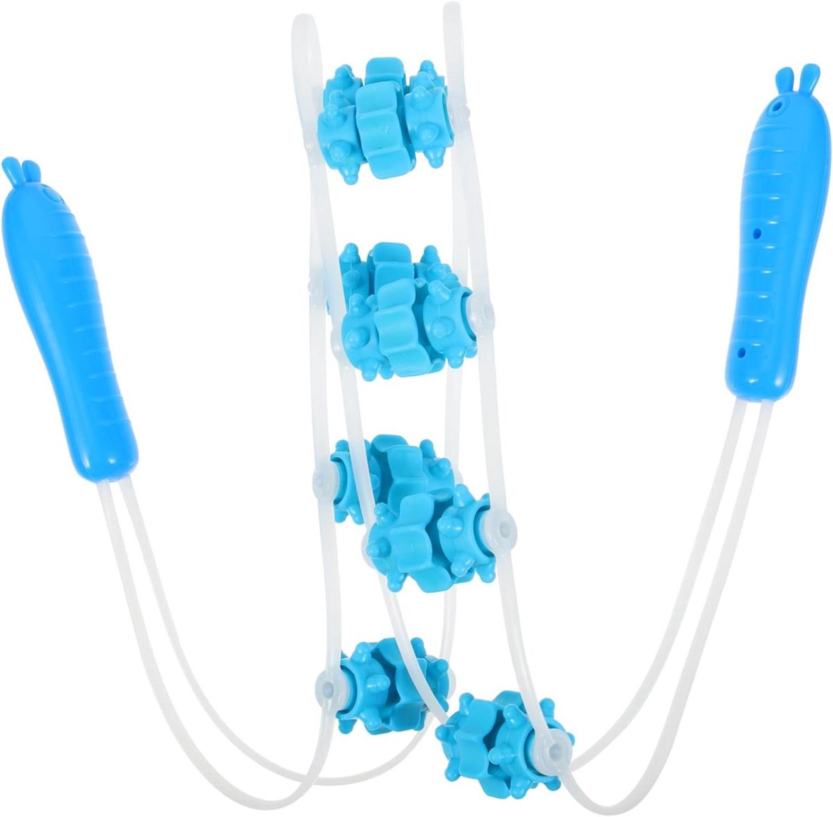 Massagehulpmiddel - Rugroller Stok - Spierontspanning Thuis - Zacht Comfortabel Ontwerp - 115 cm - Blauw