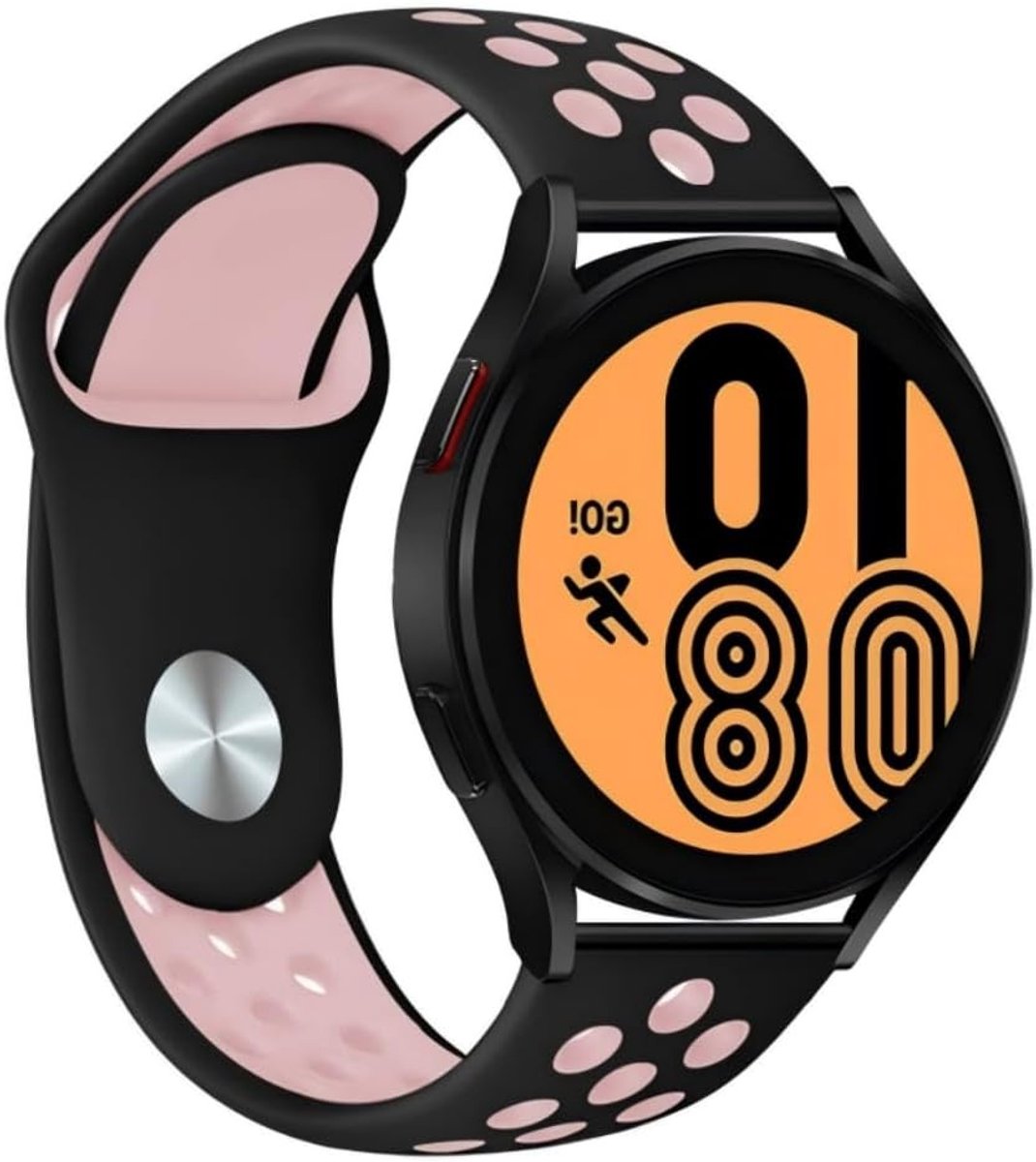 Ademende Zachte Siliconen Vervangband 20 mm voor Garmin Forerunner en Vivoactive Horloges, Ideaal voor Sport en Activiteiten