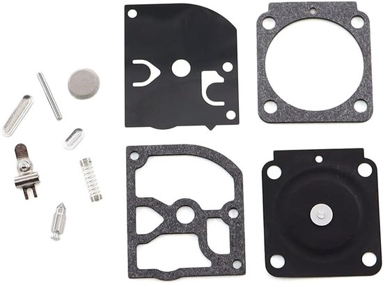 Carburateur Reparatiekit - Membraan Set - Motor Onderhoud - Compleet Revisie Onderdeel - 7.2 x 7.2 x 2.1 cm van Merkloos — afbeelding 2