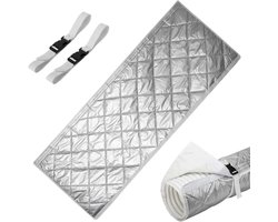 Airconditioner Slanghoes - Isolerende AC Pijp - Energie Besparen - Slijtvaste Constructie - 150 x 55 cm - Grijs