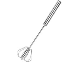 Roestvrijstalen Garde - Handmixer Klopper - Keukenwerk Vereenvoudigen - Halfautomatisch Gemeng - 305 cm - Zilver