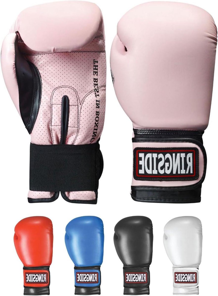 Bokshandschoenen - Trainingshandschoenen Fitness - Cardio Krachttraining - Geïnjecteerd Schuimvulling - Regular - Roze