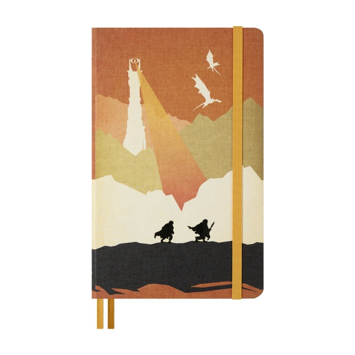 Moleskine Limited Edition Lord of the Rings Notitieboek Large - Hardcover - Blanco - Frodo and Sam