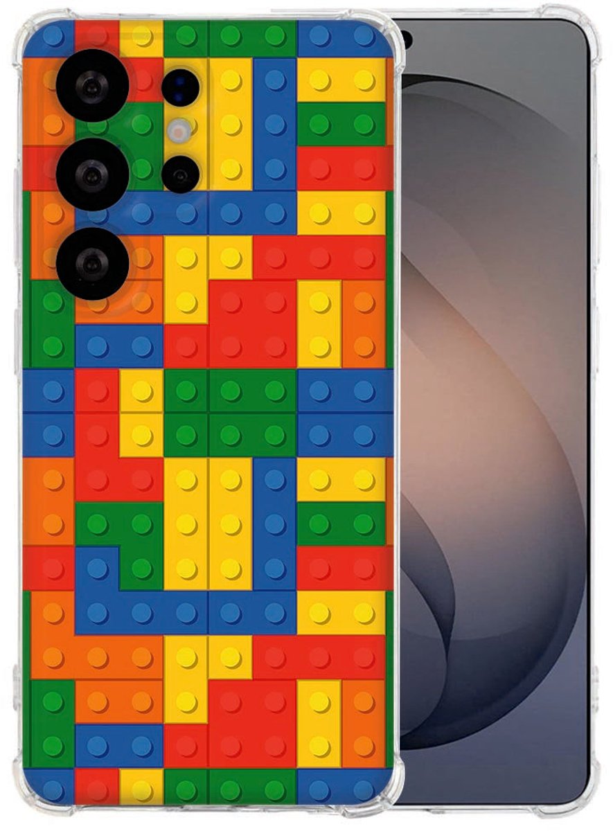 Backcover Hoesje Samsung Galaxy S26 Ultra Blokken Valbestendig