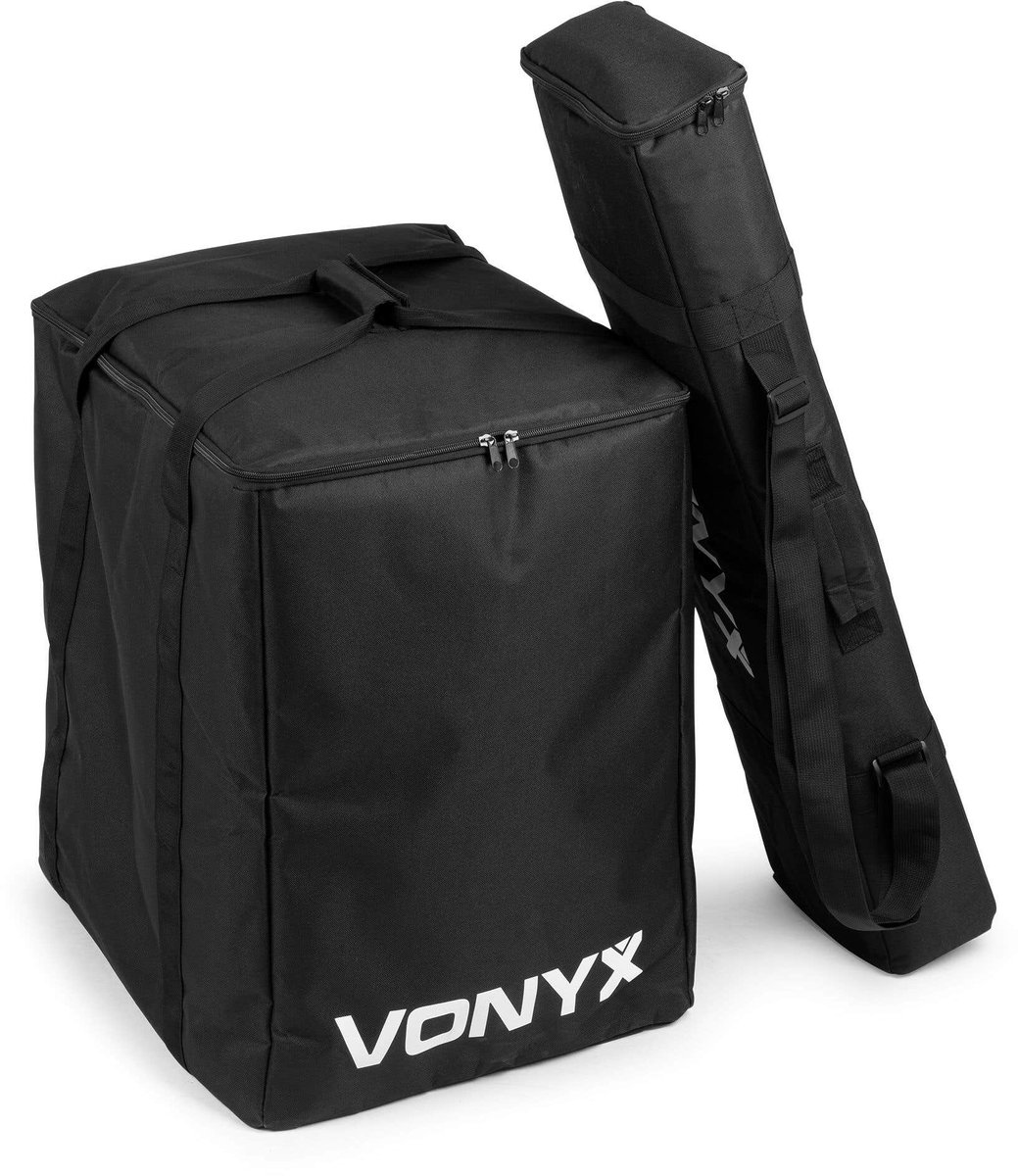 Vonyx beschermhoes set voor VX808 actieve kolom luidspreker - Zwart