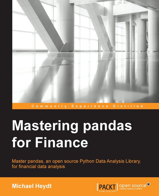 Mastering Pandas for Finance - cover