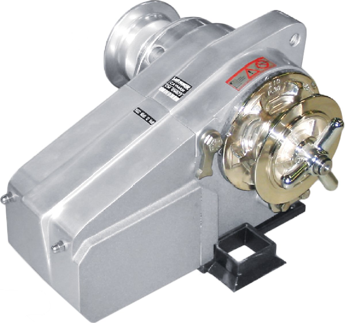 Lofrans windlasses Ankerlier horizontaal model 'Cayman 88' 10mm 12V 1000W met verhaalkop