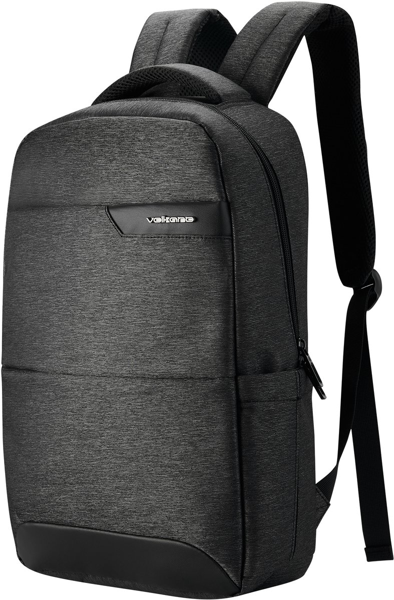Volkano Relish Rugzak - Laptoptas 15,6 Inch - Laptoptas Dames - Laptoptas Heren - Rugtas - Waterafstotend - Donkergrijs