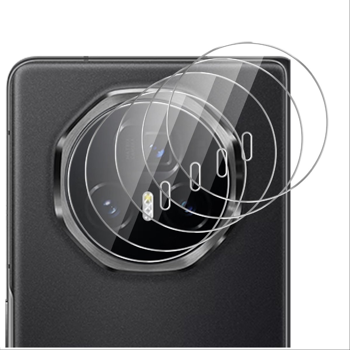 Allecto - Ultrathin Cameralensbeschermer - HD Gehard Glas - 4-Pack - Bescherming voor Honor Magic V3 - Ideaal voor Smartphone Camera - Duurzaam en ...
