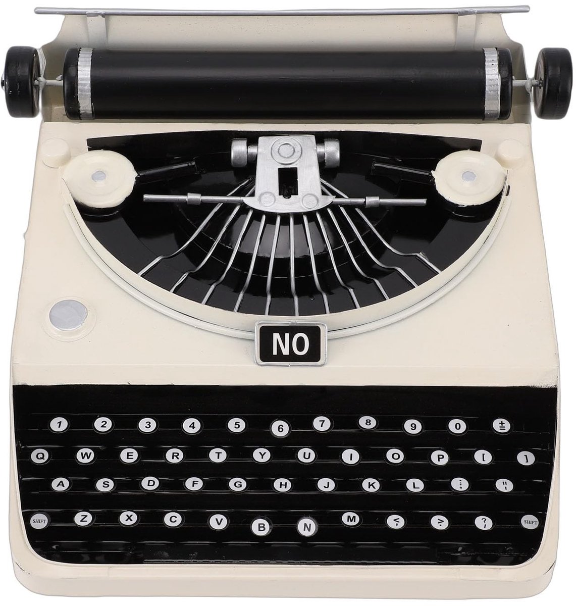 Allecto - Retro Typemachine - Vintage Typemachine Beeldje - Bureau Decor - Antieke Typemachine - Perfect voor Thuis en Kantoor
