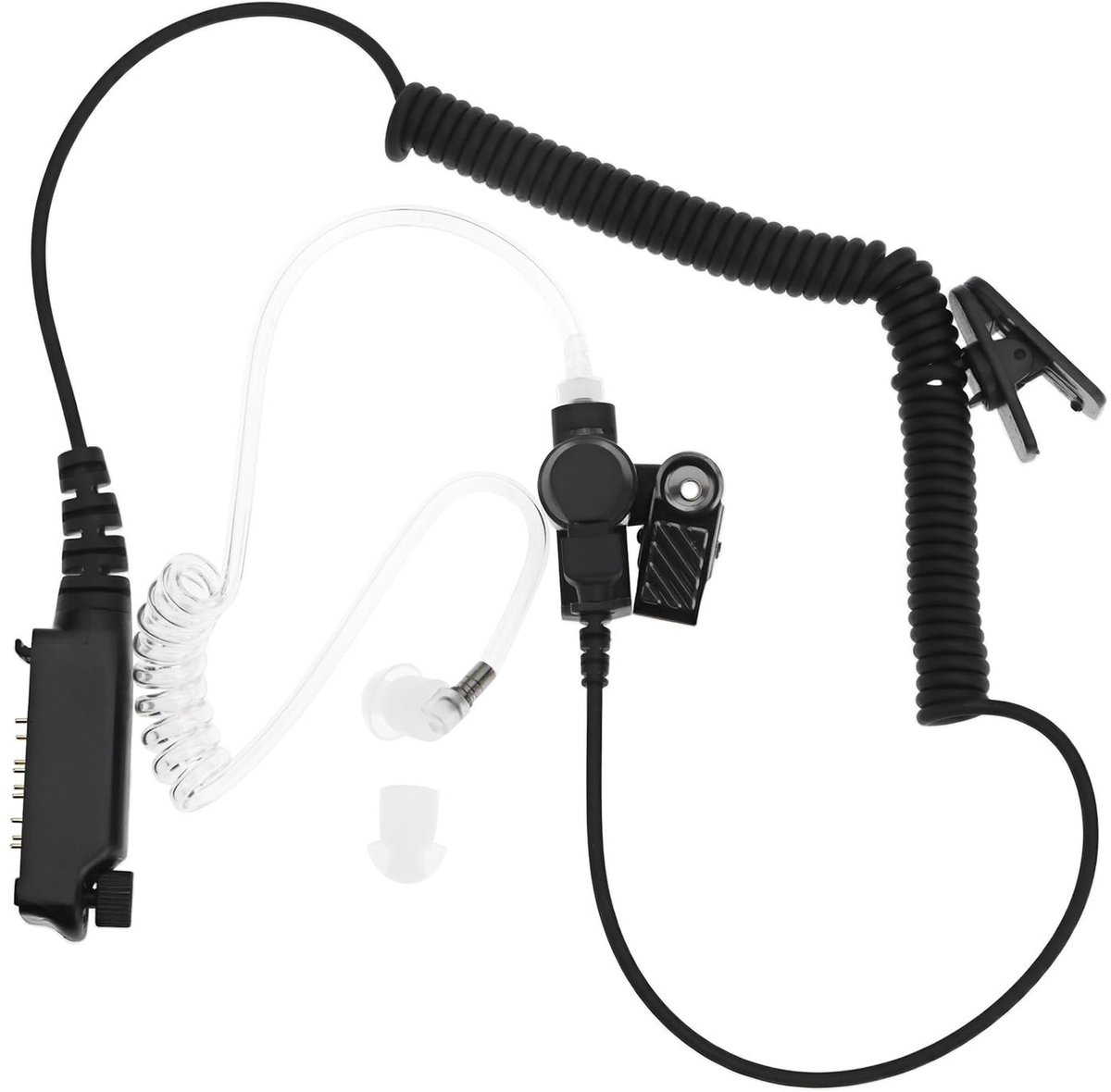 Allecto - Acoustic Tube Earpiece - Hoogwaardige Geluidsisolatie - Comfortabele Draagervaring - Geschikt voor Sepura STP9000 - Professionele Geluids...
