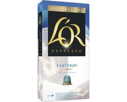 L'OR Espresso Destinations Santorini Koffiecups - 10 x 10 capsules