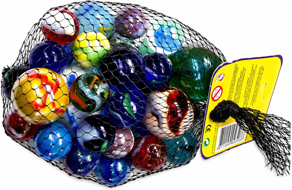 Don Juan knikkers bonken - 1 kilo - 4 verschillende formaten - knikkeren - buitenspeelgoed — cadeau in Spellen & Speelgoed - foto 2