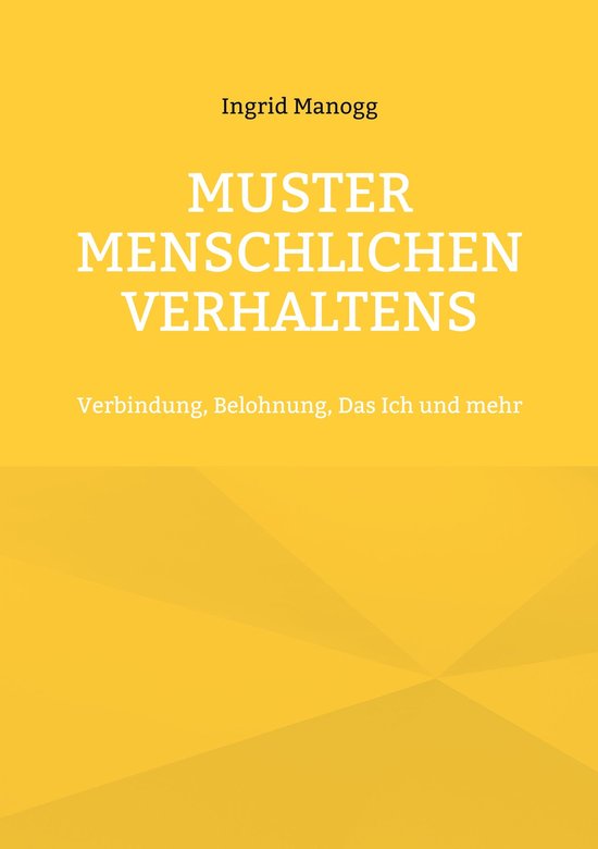 Muster menschlichen Verhaltens - cover