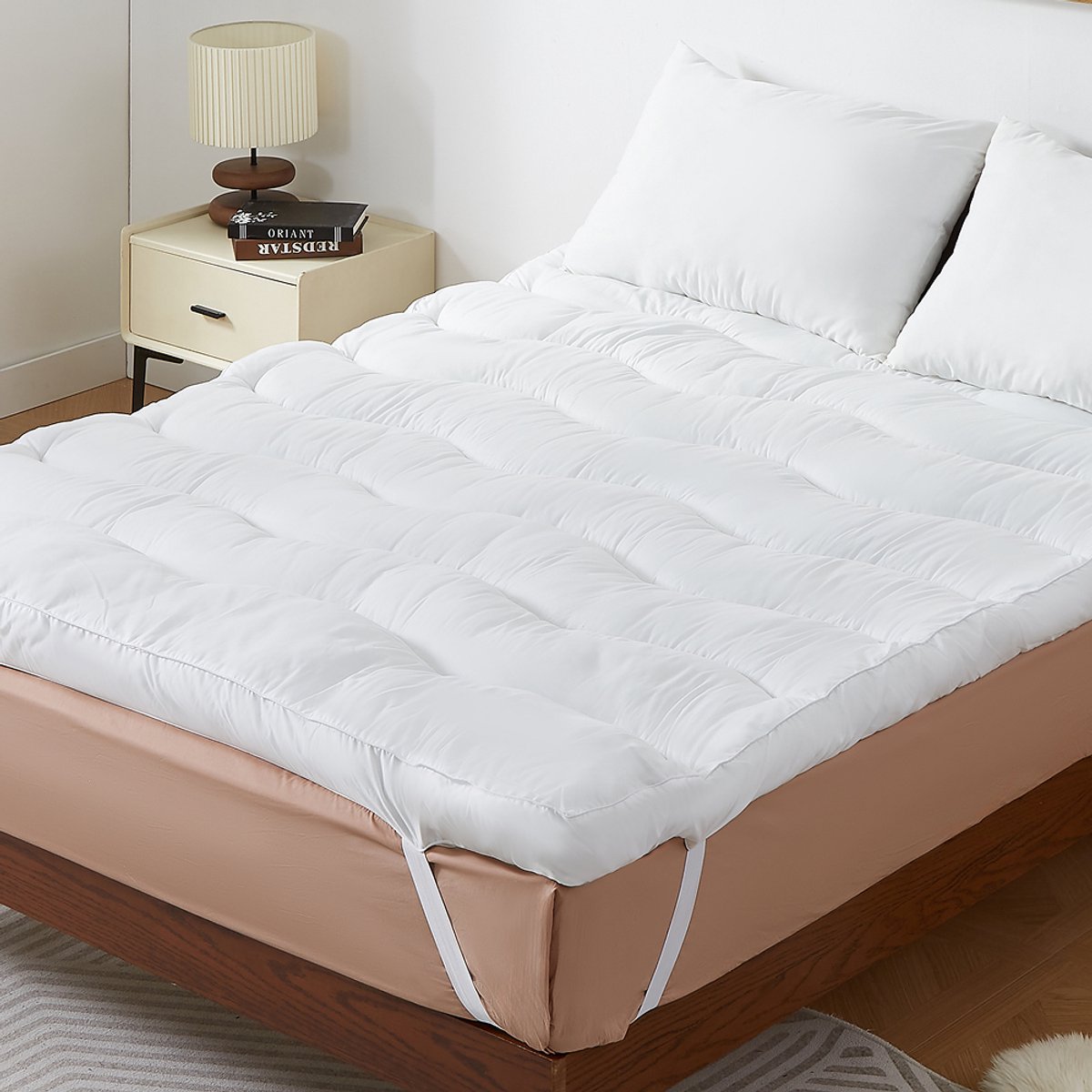 CASABEL Cloud Matras Topper 160 x 200 cm Extra Dik in Microvezel - Optimaal Comfort
