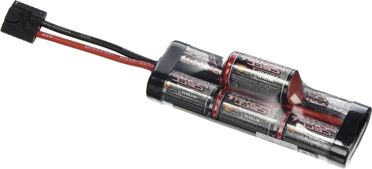 Modelbouw Accu - Batterij Pack - Model Vliegen - NiMH Hump - 8.4V 5000mAh - Black