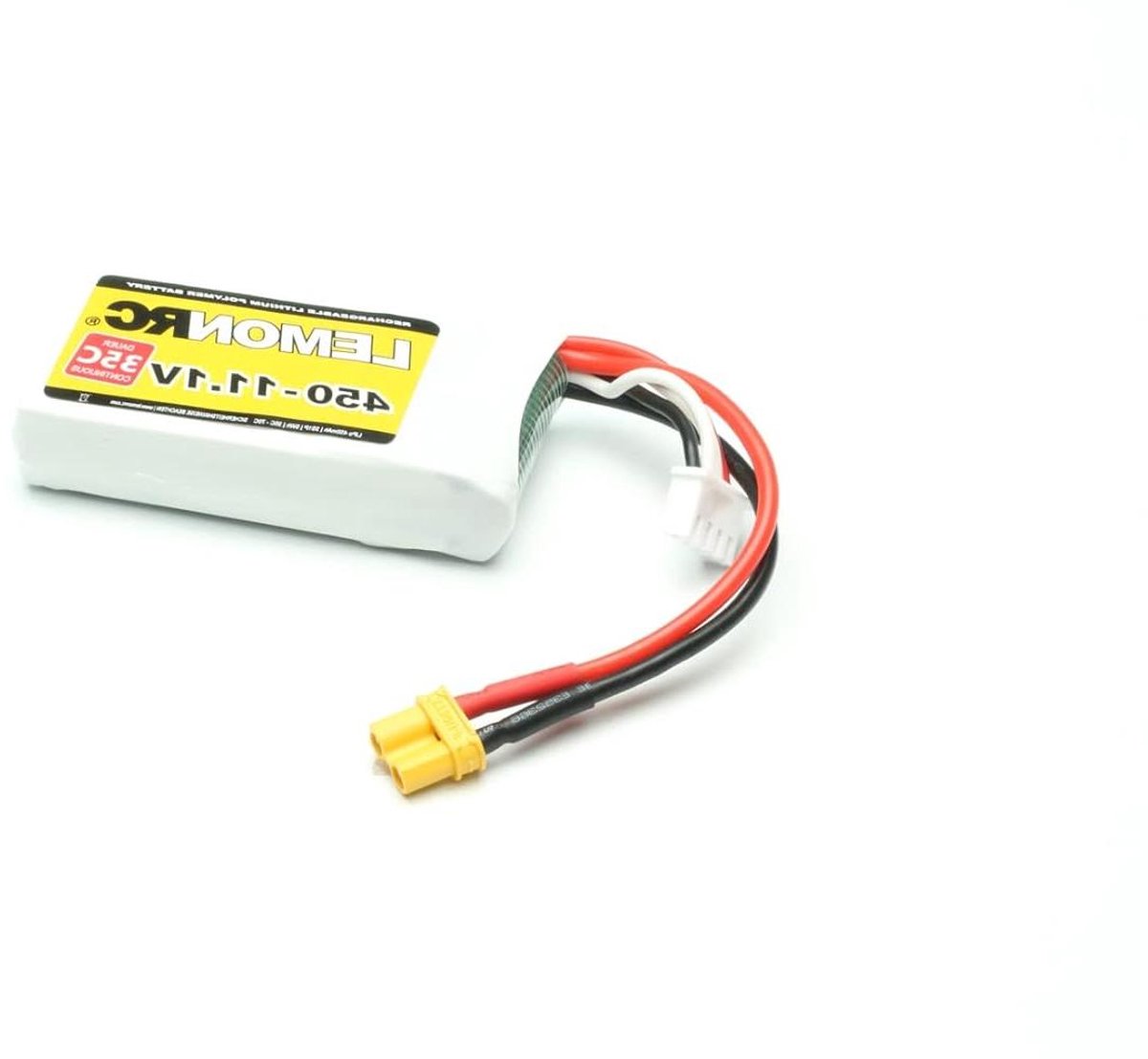 Modelbouw Accupack - Hobby Batterij - Modelbouw Voeden - Softcase Ontwerp - 450mAh 11.1V - Zwart