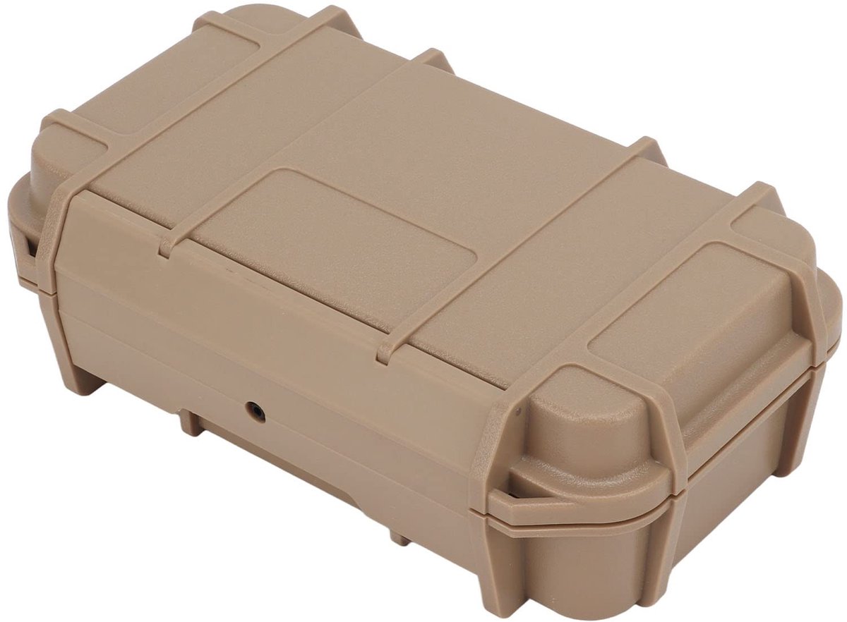 Store_8 - Waterdichte campingbox - Opberg-gereedschapsbox - Robuust en veilig - Kaki - Bescherming tegen schokken - Ideaal voor outdoor activiteite...