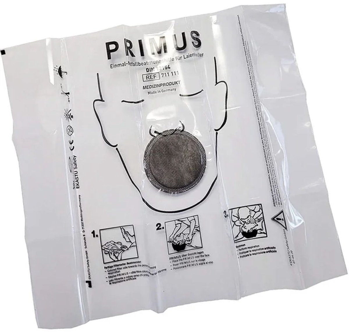 Eenmalige noodbeademingshulp "PRIMUS"