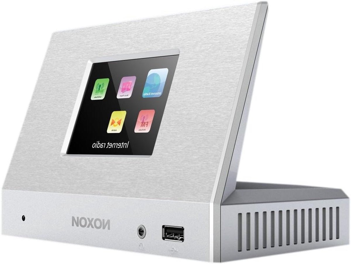 Internetradio Audio-adapter - Muziek Streamer - Muziek Luisteren - Spotify Connect Bluetooth - 32 inch display - Zilver