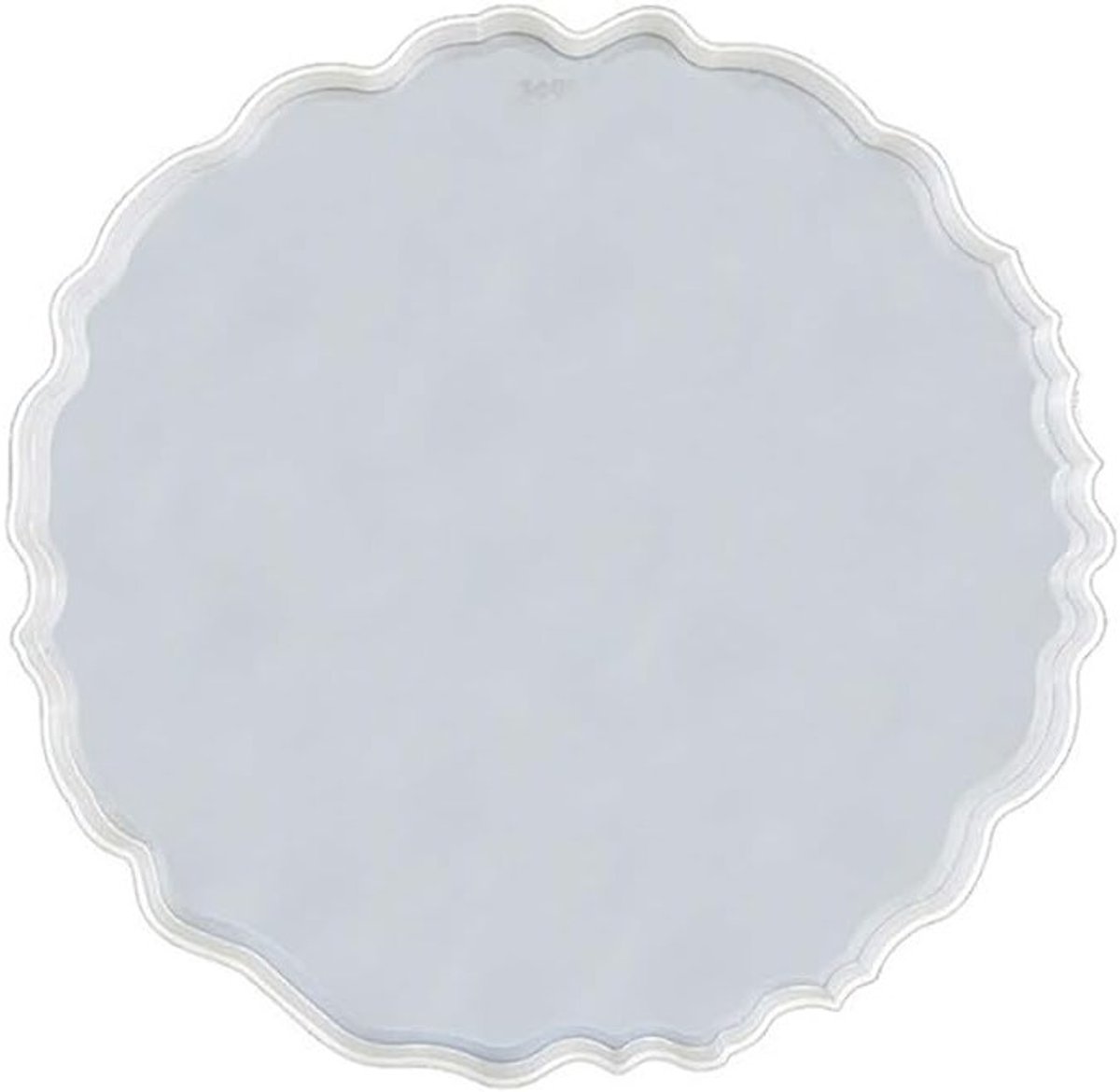 Grote 30cm Bakvorm van Silicoon, Ronde en Vierkante Tray, Coaster en Gietvorm voor Epoxy, Ideaal voor Taarten en Fruitcreaties