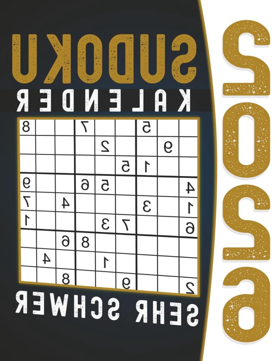 Sudoku Kalender - Puzzelboek Dagelijks - Dagelijkse Hersentraining - 365 Zeer Zware Puzzels - 21.59 x 27.94 cm - Niet gespecificeerd