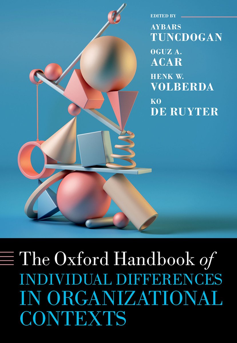 Oxford Handbooks-The Oxford Handbook Of Individual Differences In Organizational Contexts